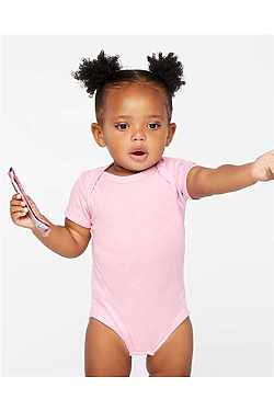 Baby Rib Short Sleeve Onsie